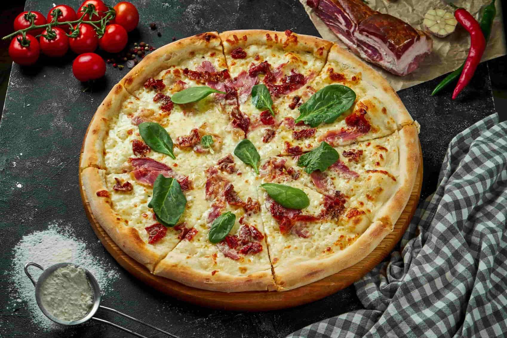verdadeiro sabor pizza italiana